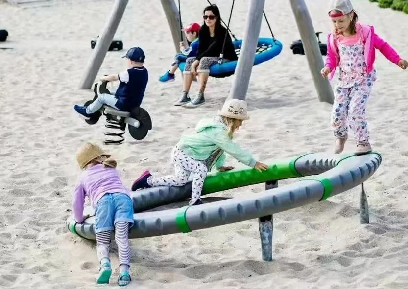 Kids Outdoor Balance Beam - Kids Indoor/Outdoor Sensory Training Equipment Set
