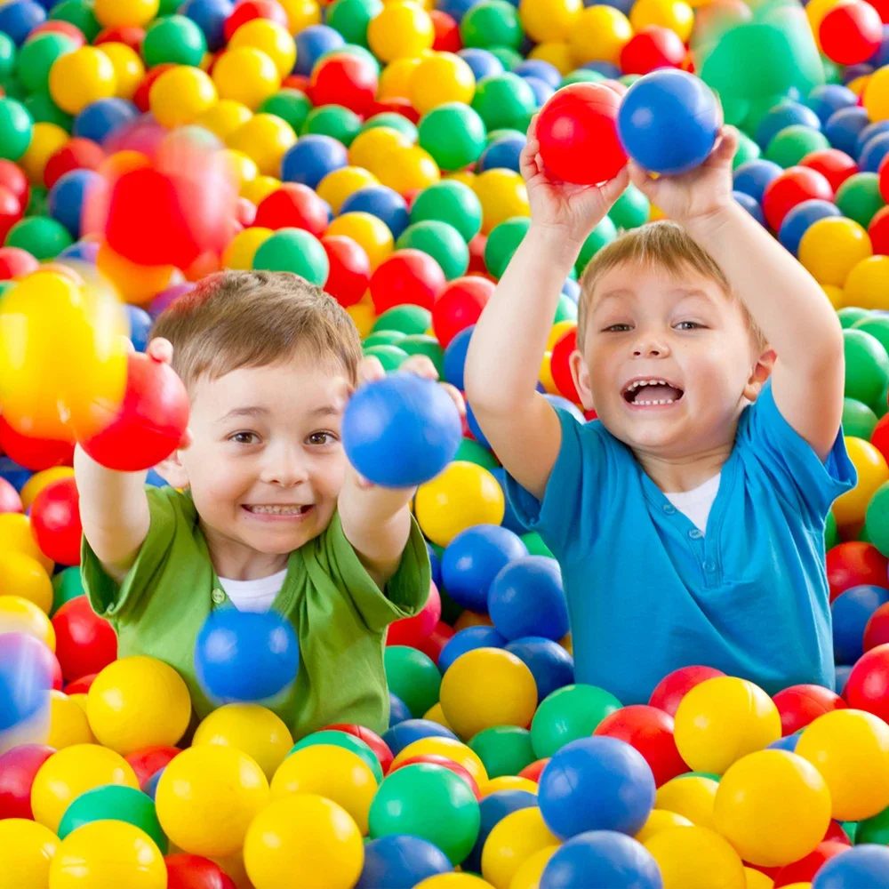 Outdoor Kids In An Indoor World - Eco-Friendly Colorful Ball Soft Plastic Pool
