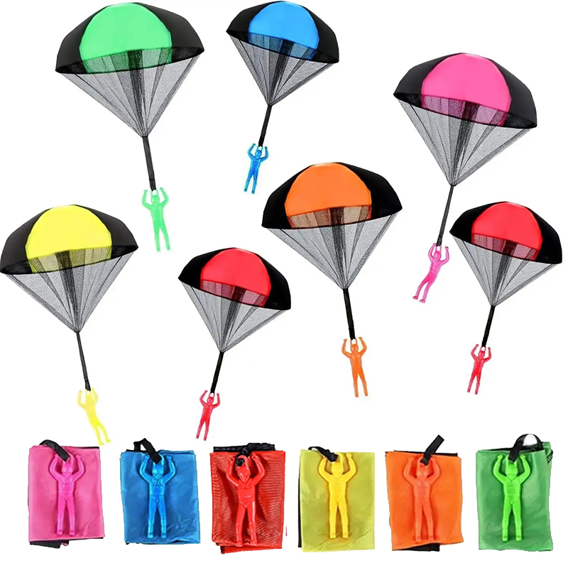 Kids Unique Outdoor Toys - Parachute Toy for Kids Outdoor Toys