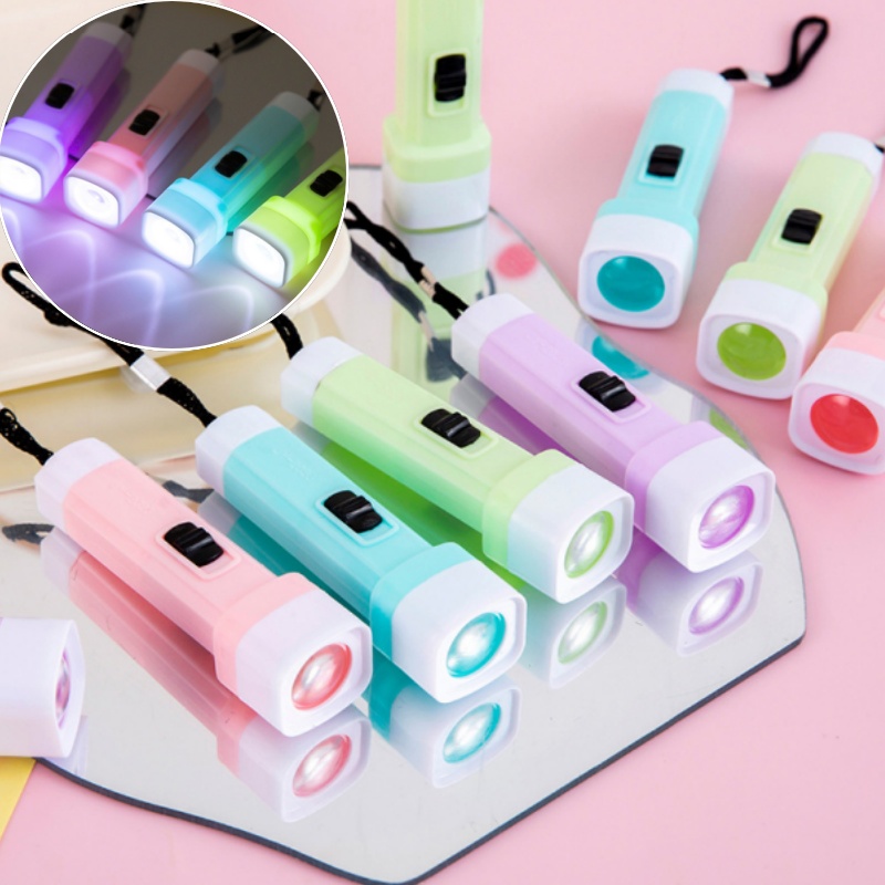 Kids Outdoor Birthday Party Ideas - Small LED Torch Mini Flashlight for