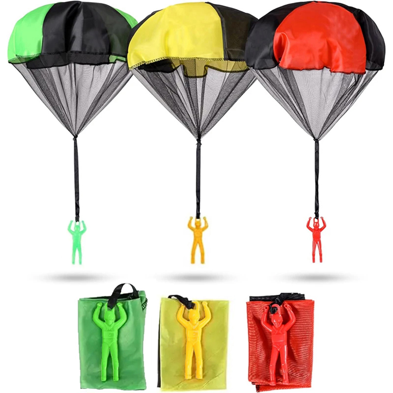 Kids Unique Outdoor Toys - Parachute Toys for Kids Outdoor Flying