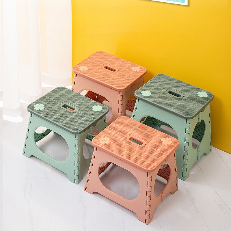 Kids Outdoor Bench - Portable Small Bench for Changing Shoes,