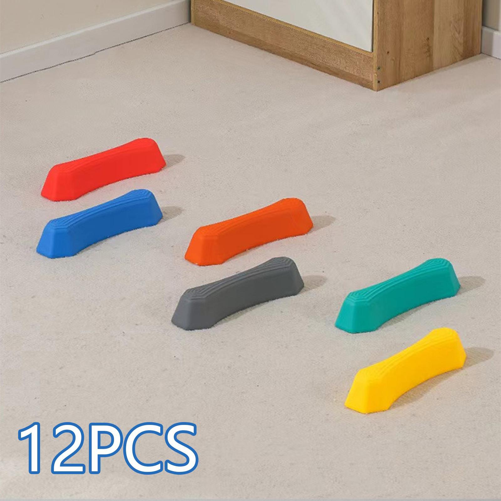 Kids Outdoor Balance Beam - Balance Stepping Stones Indoor Outdoor Colorful