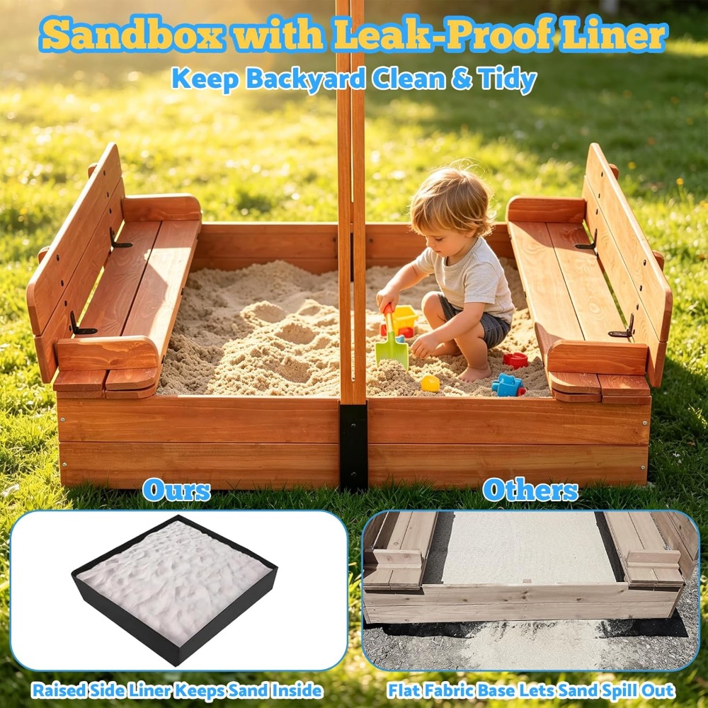 US Shipping Wooden Kids Sandbo - Kids Outdoor Bench 评论和价格