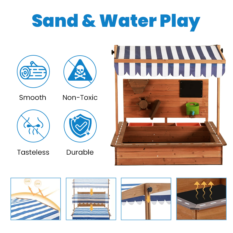 Montessori Kindergarten Outdoo - Kids Outdoor Mud Table 评论和价格