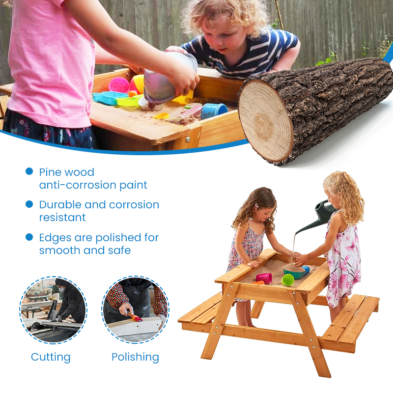 Montessori Kindergarten Outdoo - Kids Outdoor Mud Table 评论和价格