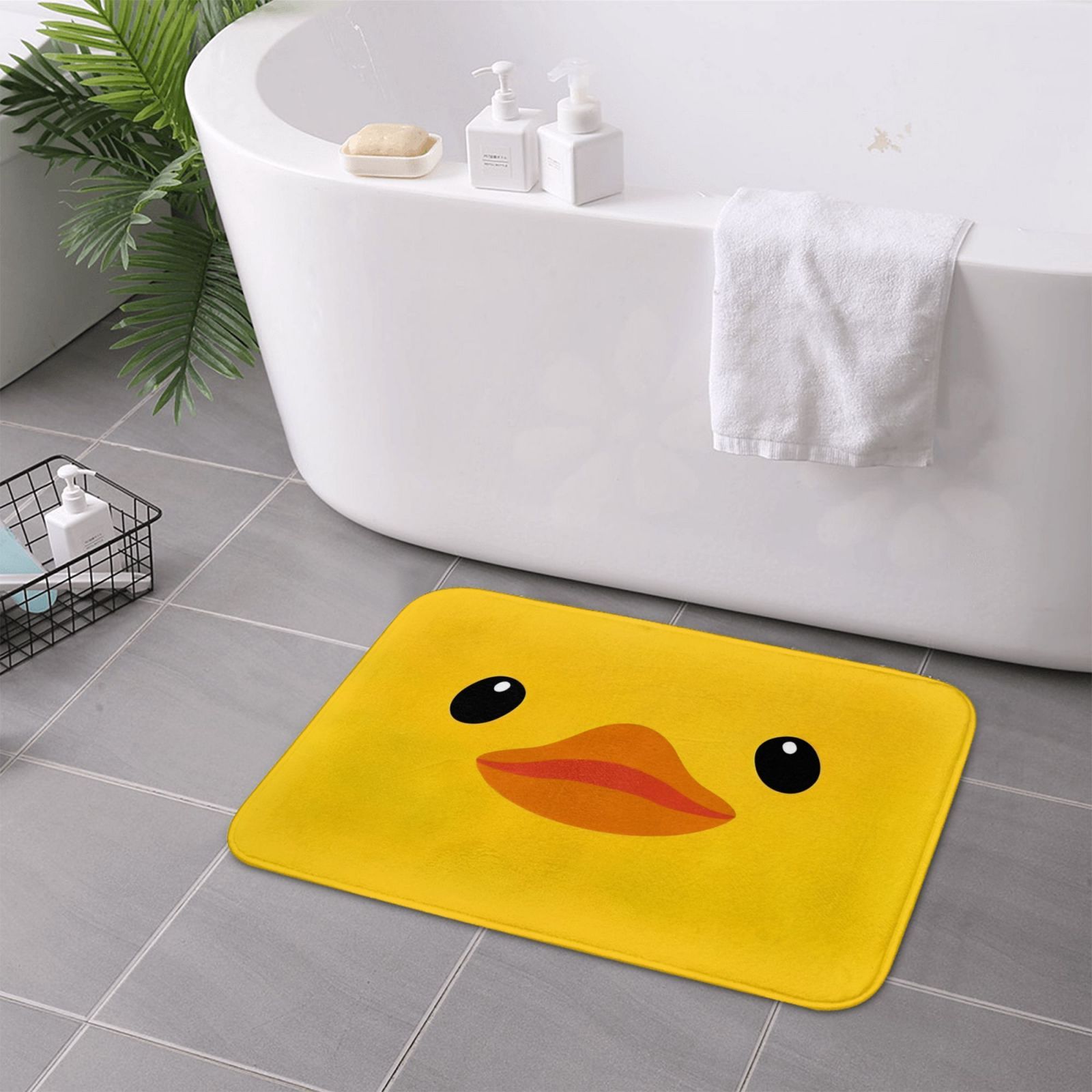 Cute Duck Rug  Soft Microfiber - Kids Outdoor Ideas 评论和价格