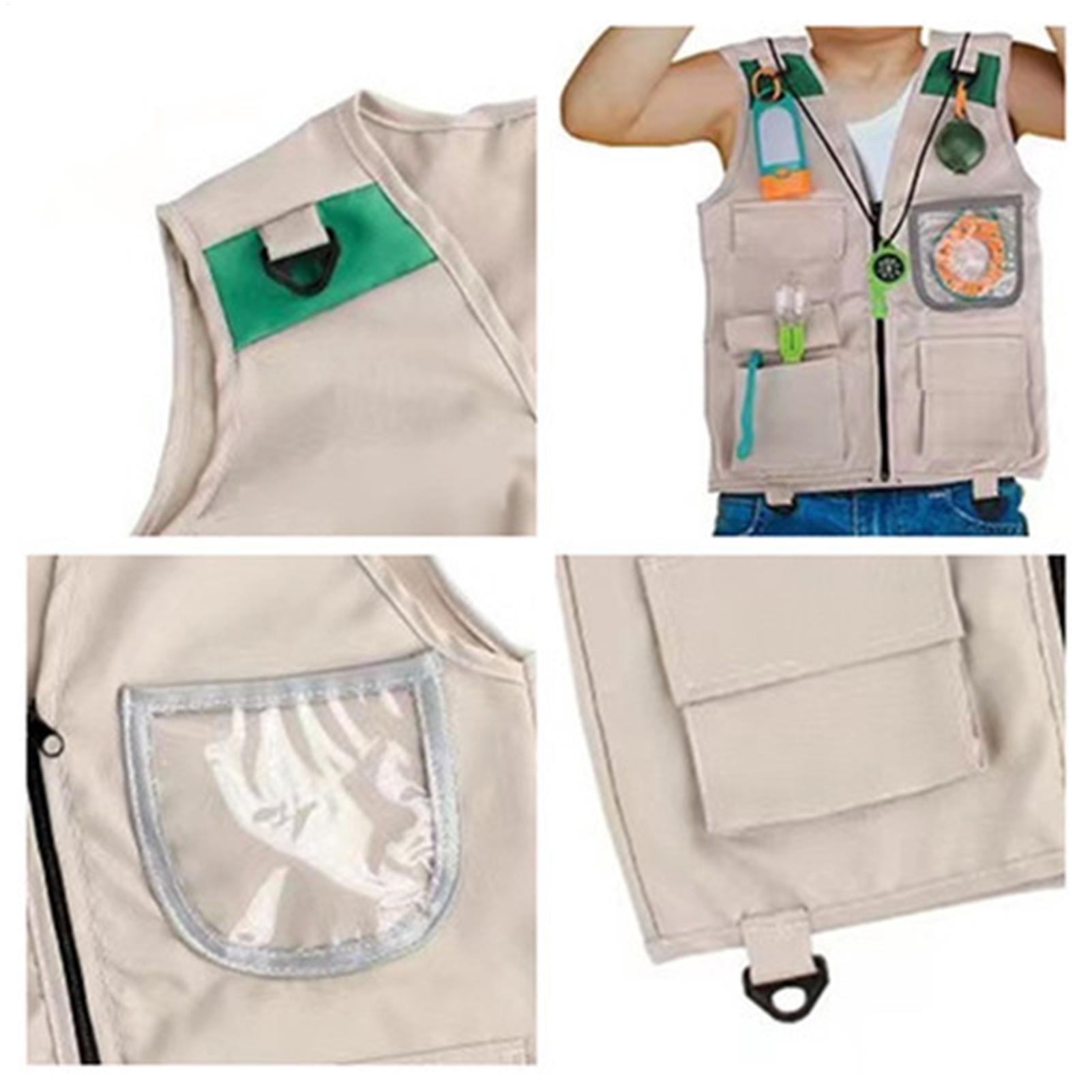Fishing Vest Kids Camping Outf - Kids Outdoor Zoo 评论和价格