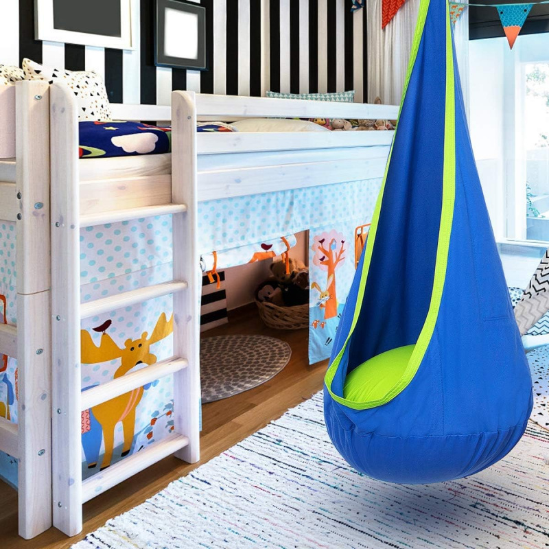 Children Hanging Pod Swing Ham - Kids Outdoor Hammock 评论和价格