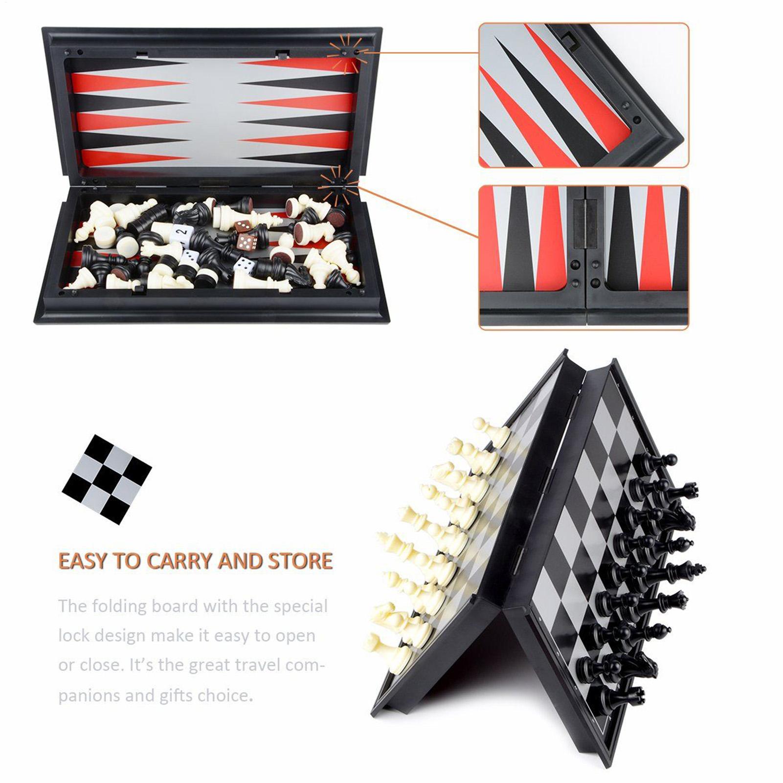 Travel Chess Set Chess Set For - Kids Outdoor Learning Activities 评论和价格