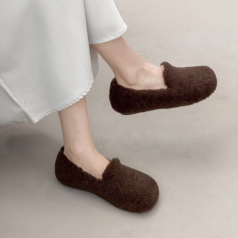 2026Women Fuzzy Warm Slip‑on S - Kids Outdoor Lights 评论和价格