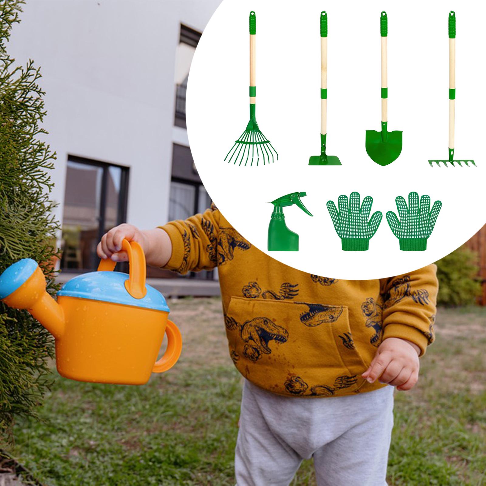 Kids Gardening Tools Set with  - Kids Outdoor Learning Activities 评论和价格