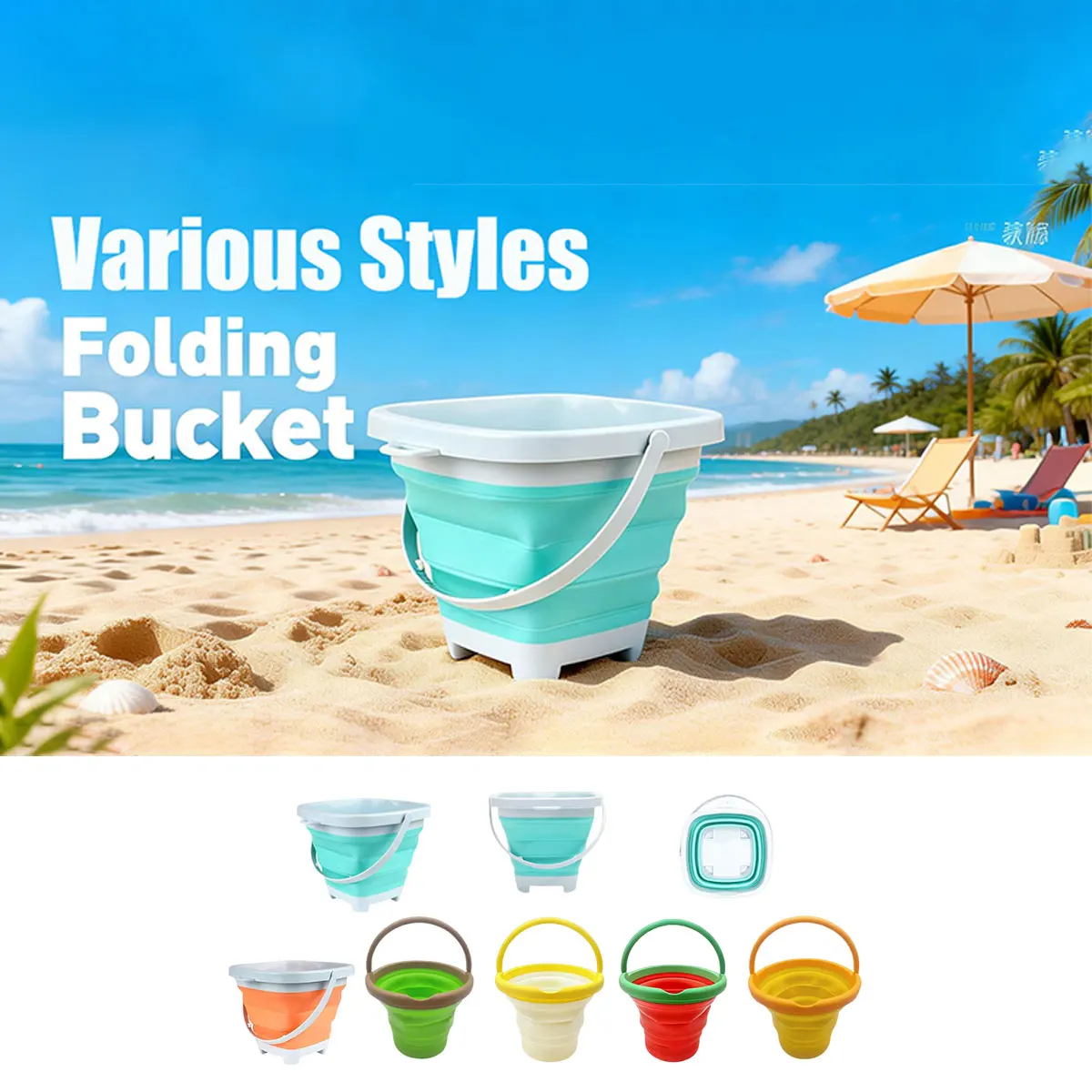 Different Foldable Sand Bucket - Kids Outdoor Mud Kitchen 评论和价格