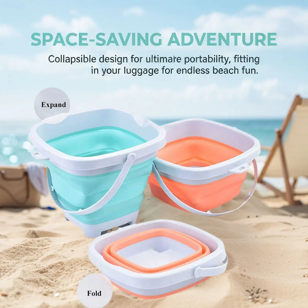 Different Foldable Sand Bucket - Kids Outdoor Mud Kitchen 评论和价格