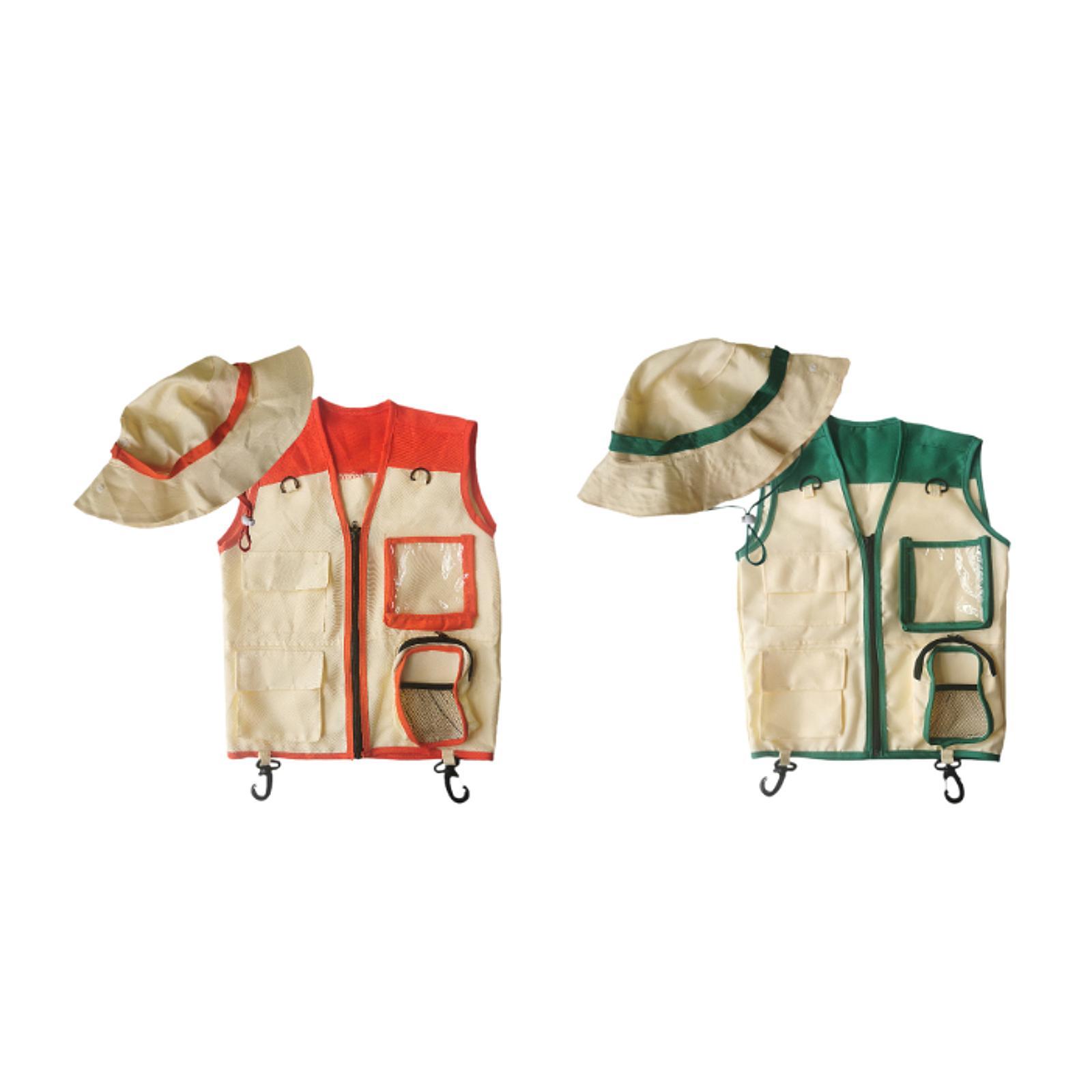 Kids Explorer Vest and Hat for - Kids Outdoor Zoo 评论和价格