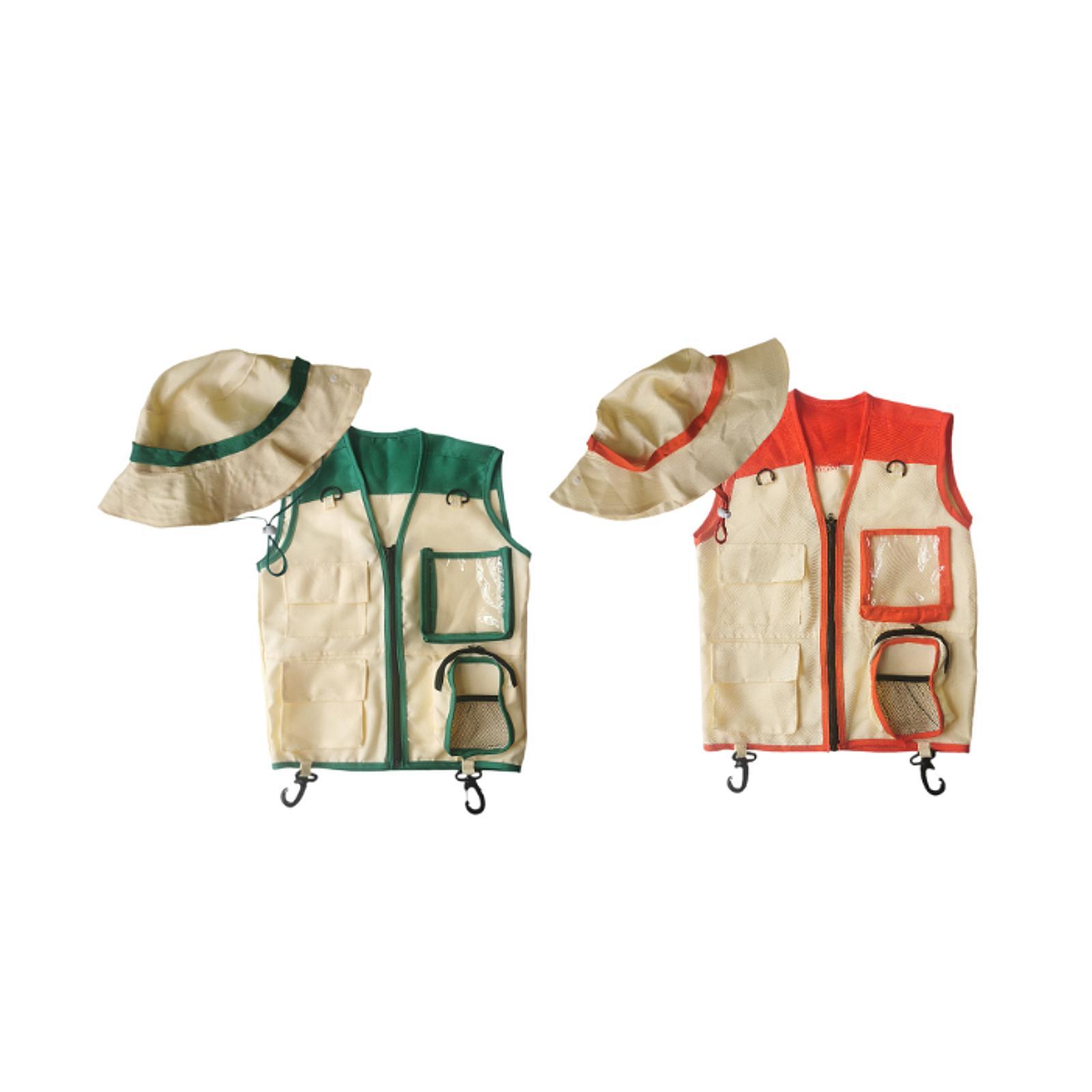 Kids Explorer Vest and Hat for - Kids Outdoor Zoo 评论和价格