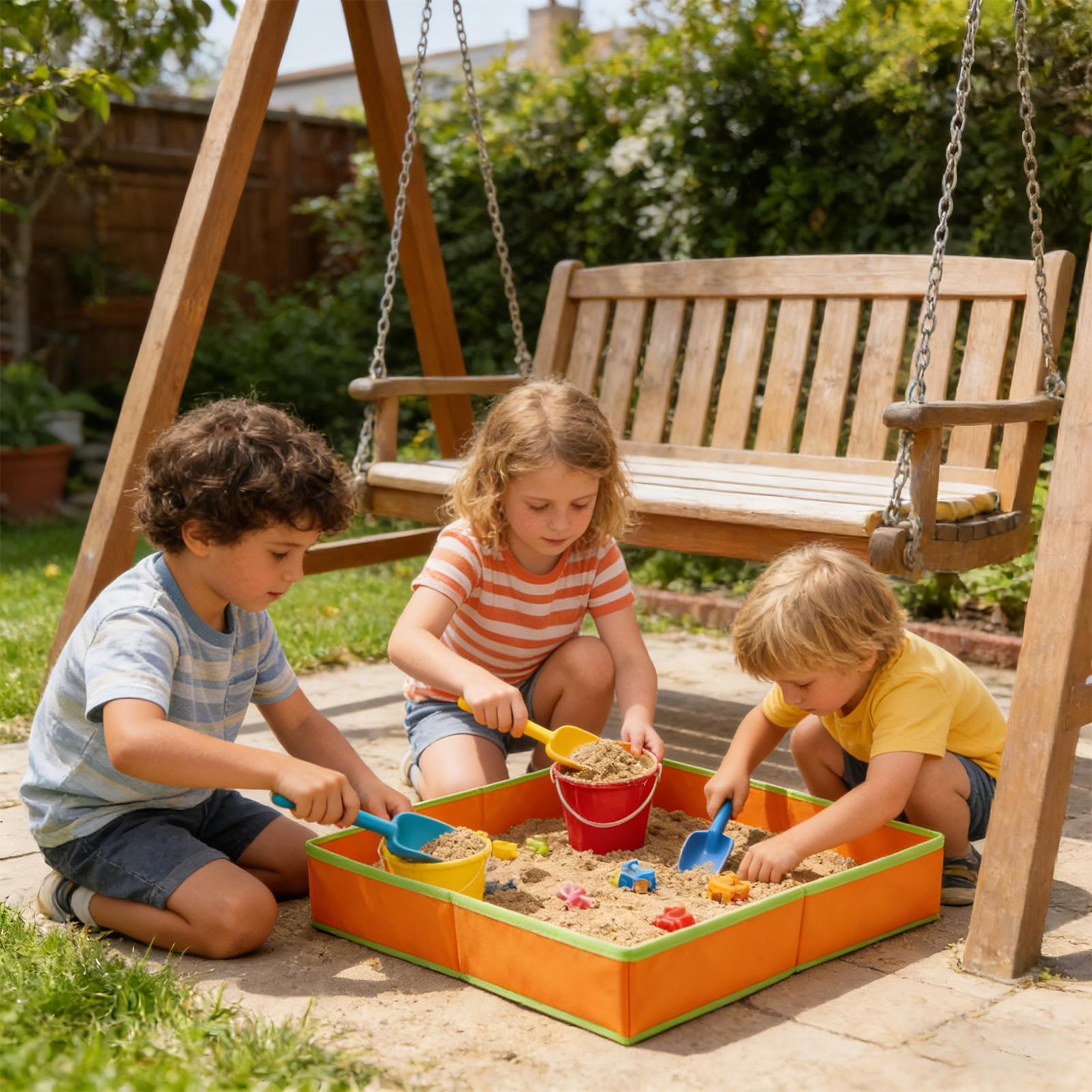 1PC Sand Table for Kids Sand P - Kids Outdoor Bench 评论和价格