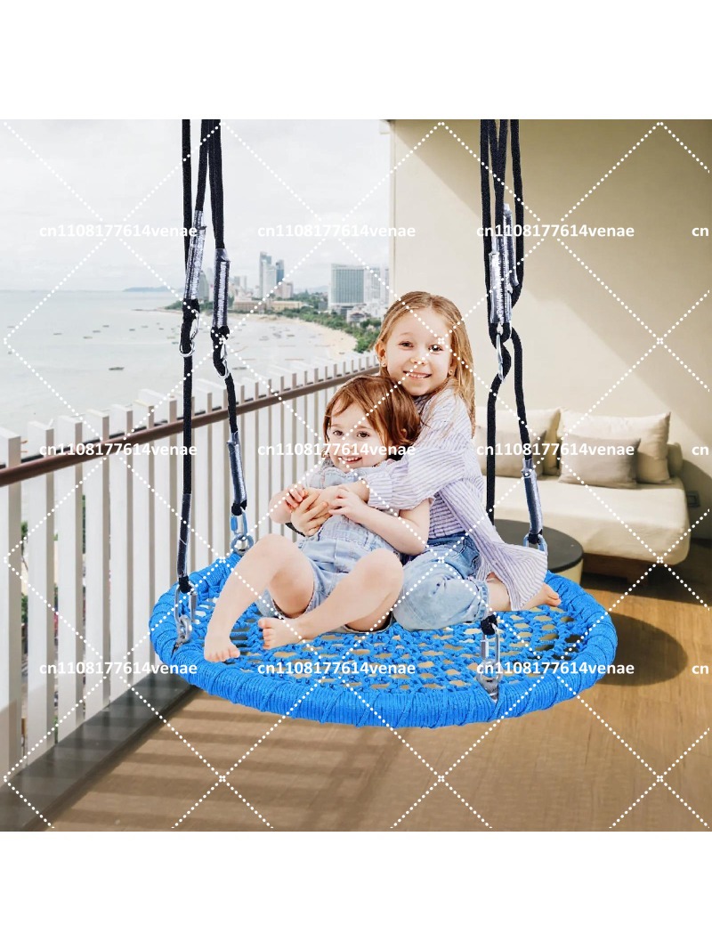 Outdoor Round Disc Swing for K - Kids Outdoor Nest Swing 评论和价格
