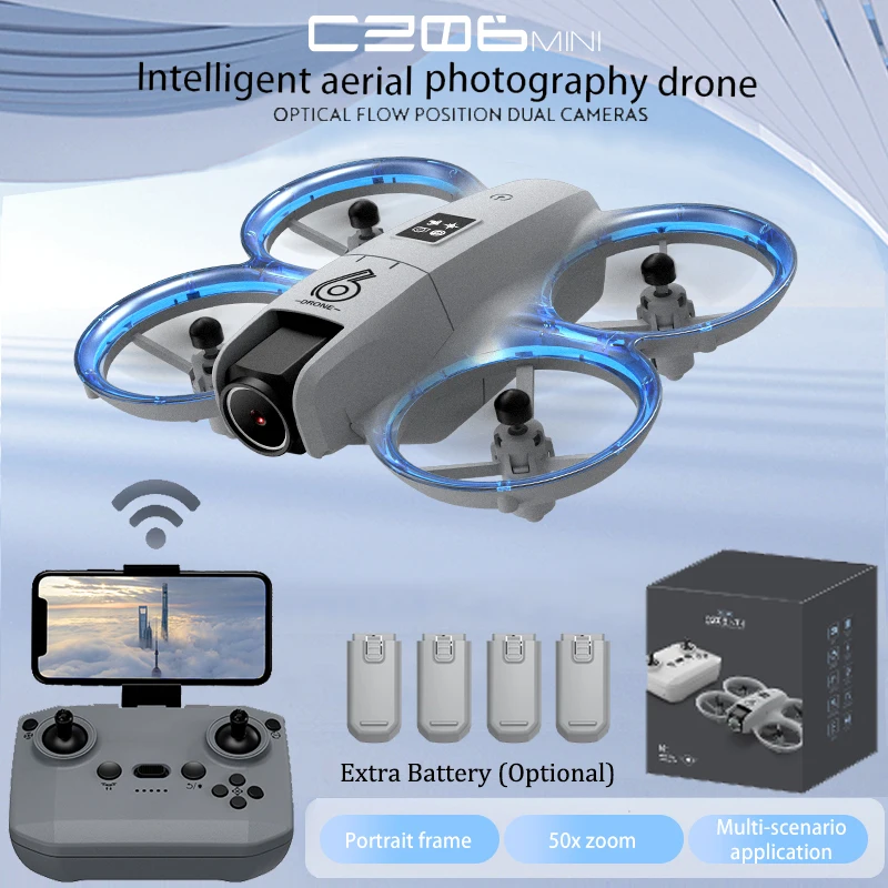 CZ06 Mini RC Quadcopter Drone  - Kids Outdoor Lights 评论和价格