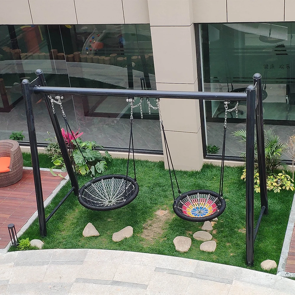 Superior Quality Round Childre - Kids Outdoor Nest Swing 评论和价格
