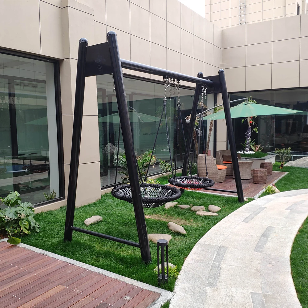 Superior Quality Round Childre - Kids Outdoor Nest Swing 评论和价格