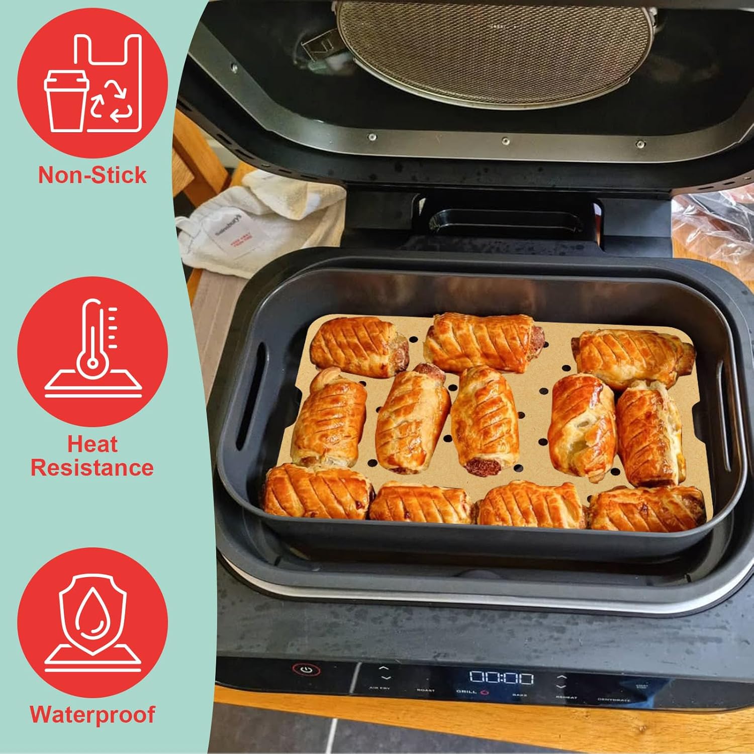 Air Fryer Parchment Paper for  - Kids Outdoor Ninja Equipment 评论和价格