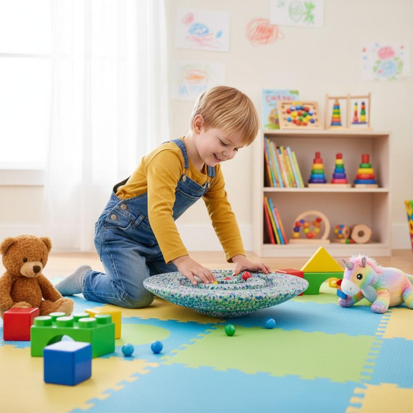 Maze Balance Board Indoor & Ou - Kids Outdoor Balance Beam 评论和价格