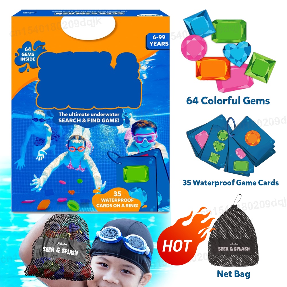 Dive Gems Pool Toys Colorful G - Kids Outdoor Learning Activities 评论和价格