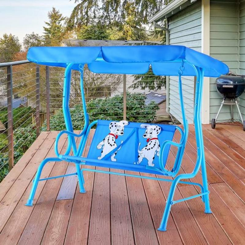 Outdoor Kids Patio Swing Bench - Kids Outdoor Bench 评论和价格