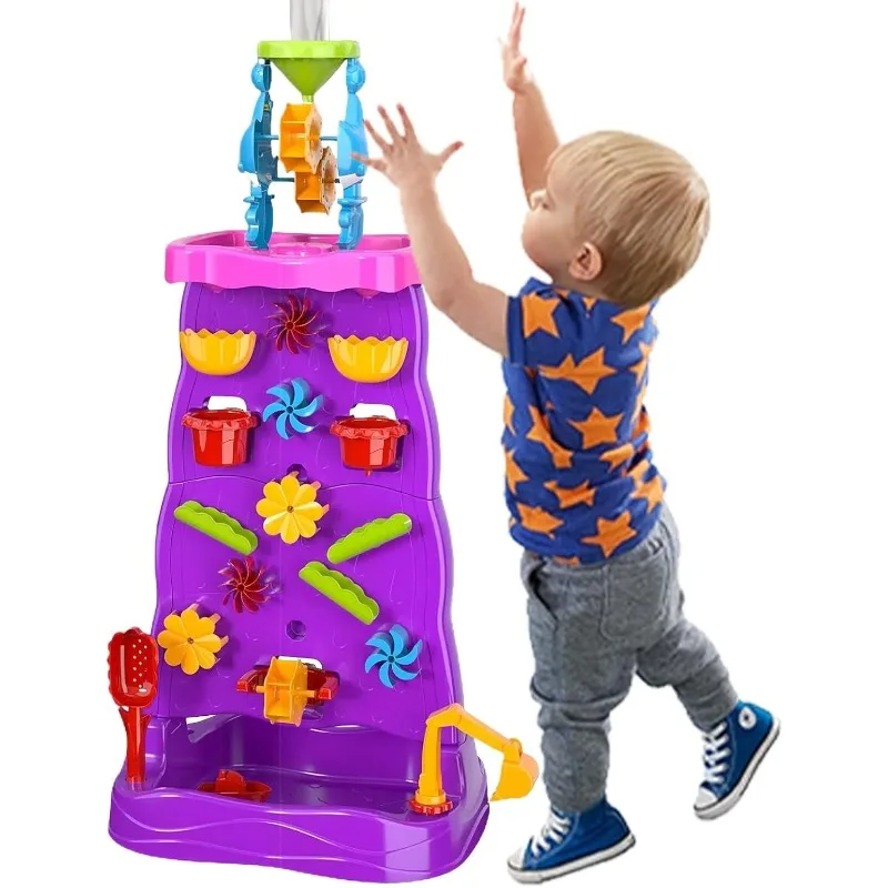 Water Table for Kids Double-Si - Kids Outdoor Learning Activities 评论和价格