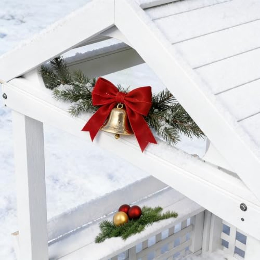 Outdoor Wooden Playhouse For K - Kids Outdoor Bench 评论和价格