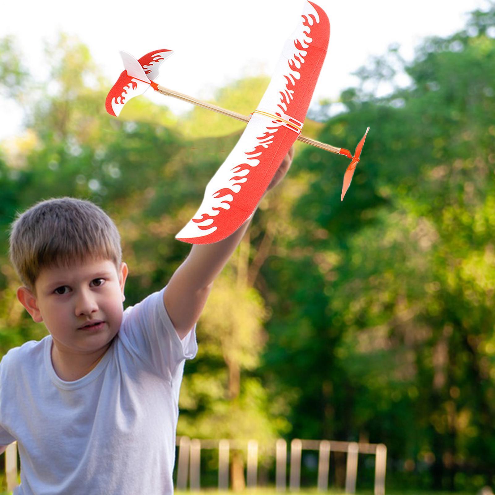 Rubber Band Airplanes Powered  - Kids Outdoor Playset 评论和价格