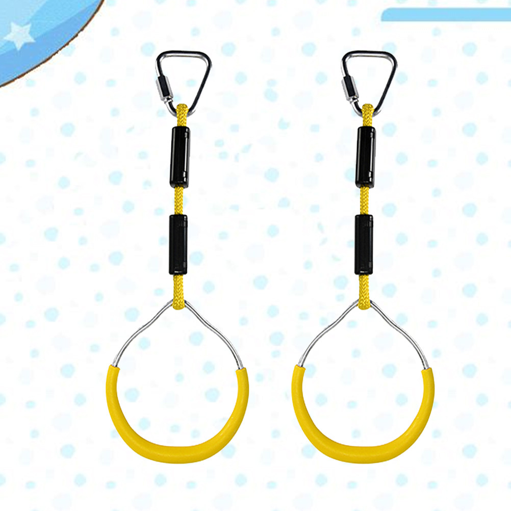 2Pcs Colorful Gymnastic Rings  - Kids Outdoor Playset 评论和价格