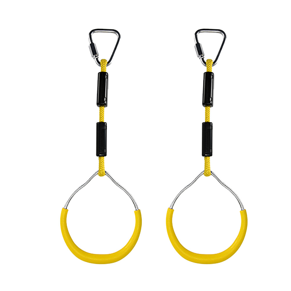 2Pcs Colorful Gymnastic Rings  - Kids Outdoor Playset 评论和价格