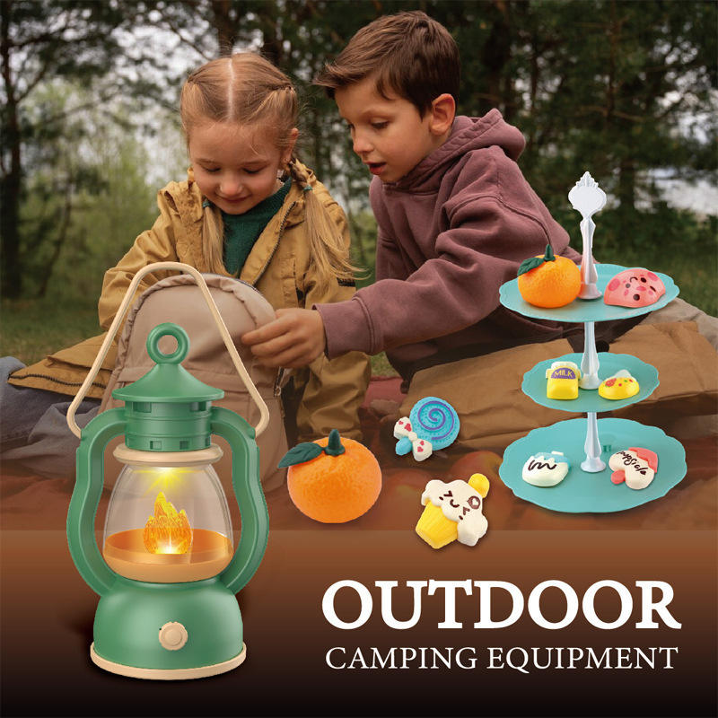 Kids Camping Set Campfire Pret - Kids Outdoor Lights 评论和价格