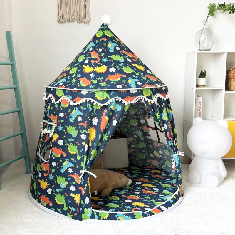 Large Teepee Tent for Kids Fol - Outdoor Kids In An Indoor World 评论和价格