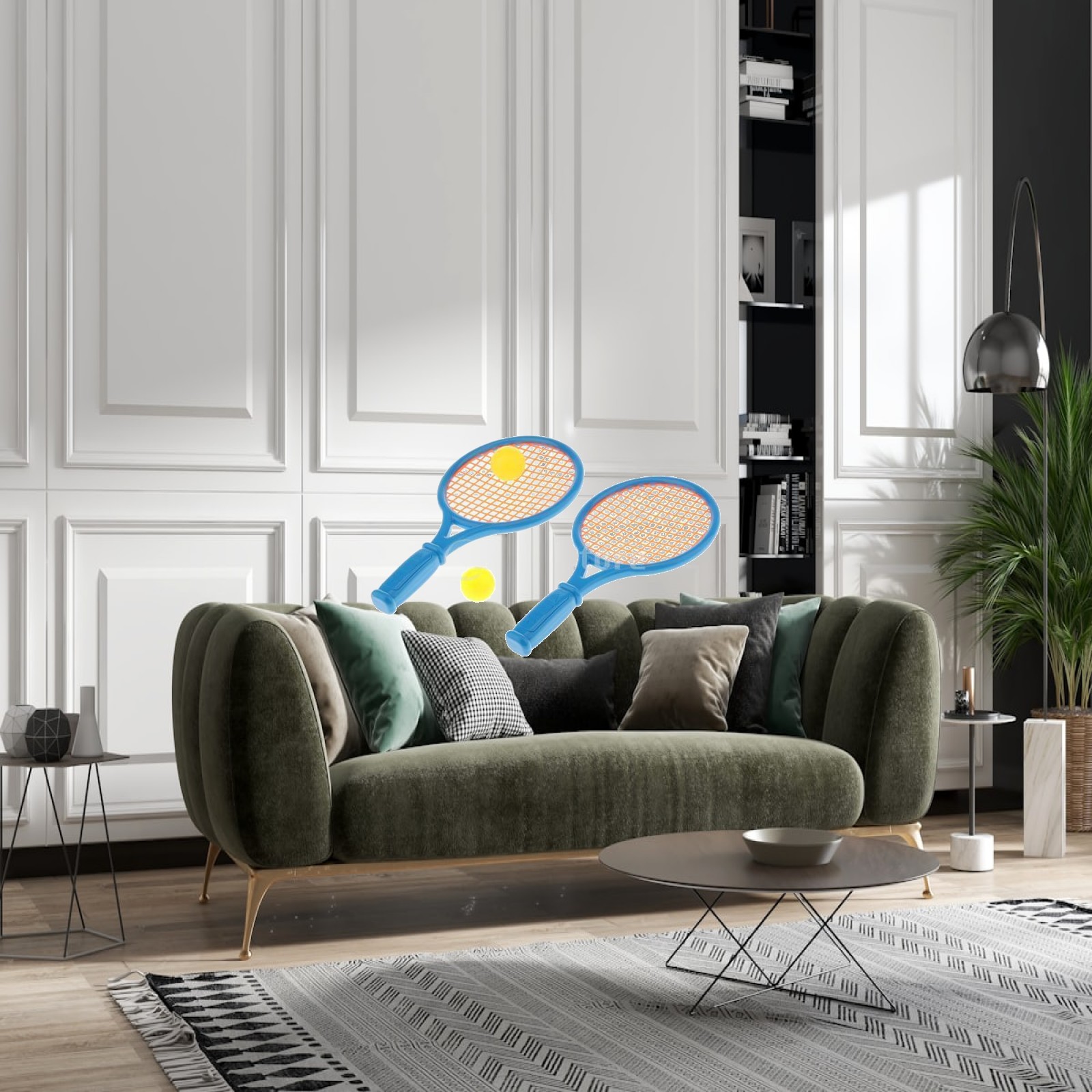 Mini Tennis Balls Racket Set L - Kids Outdoor Learning Activities 评论和价格