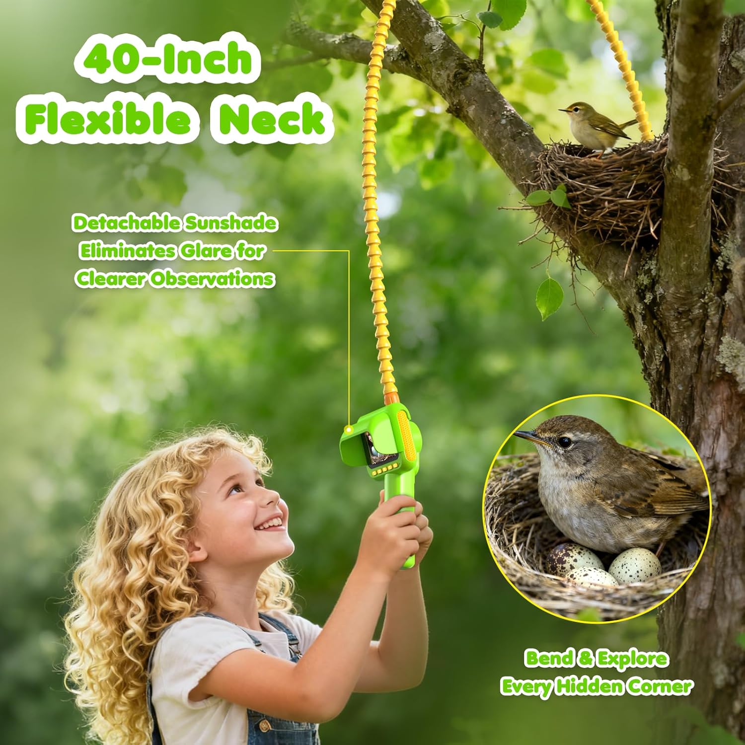 Endoscope for Kids, Borescope  - Kids Outdoor Lights 评论和价格