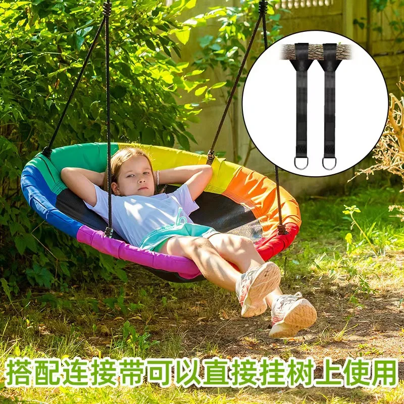 Influencer-Famous Netted Hammo - Kids Outdoor Nest Swing 评论和价格