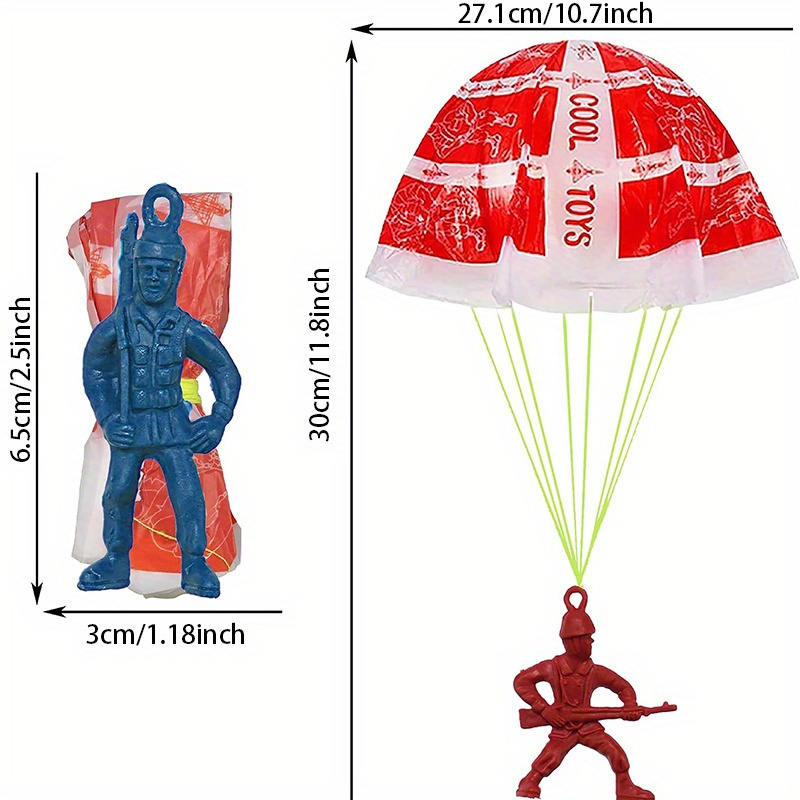 10/100pcs Parachute Toys for K - Kids Unique Outdoor Toys 评论和价格