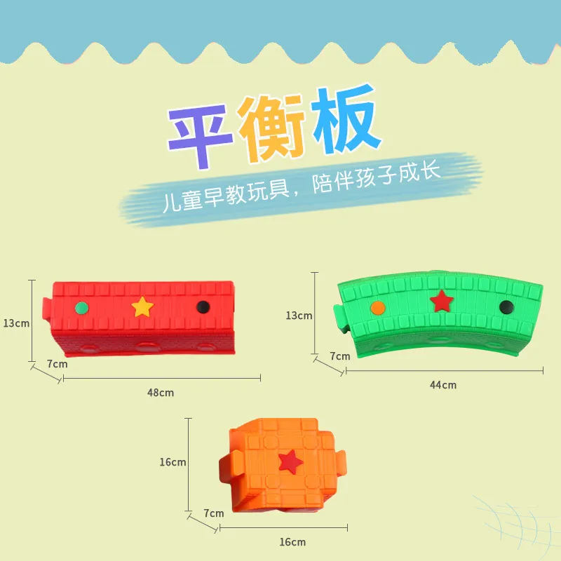 Wooden Balance Beam Board for  - Kids Outdoor Balance Beam 评论和价格
