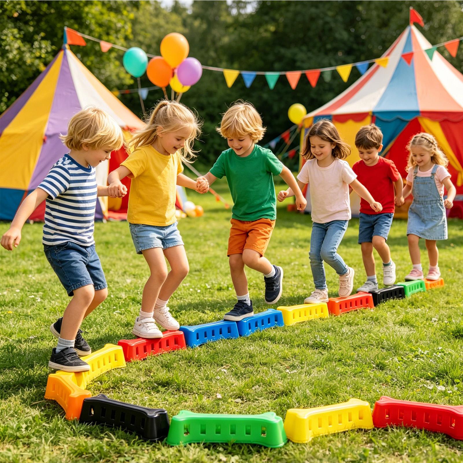 Kids Balance Beam Stackable No - Kids Outdoor Balance Beam 评论和价格