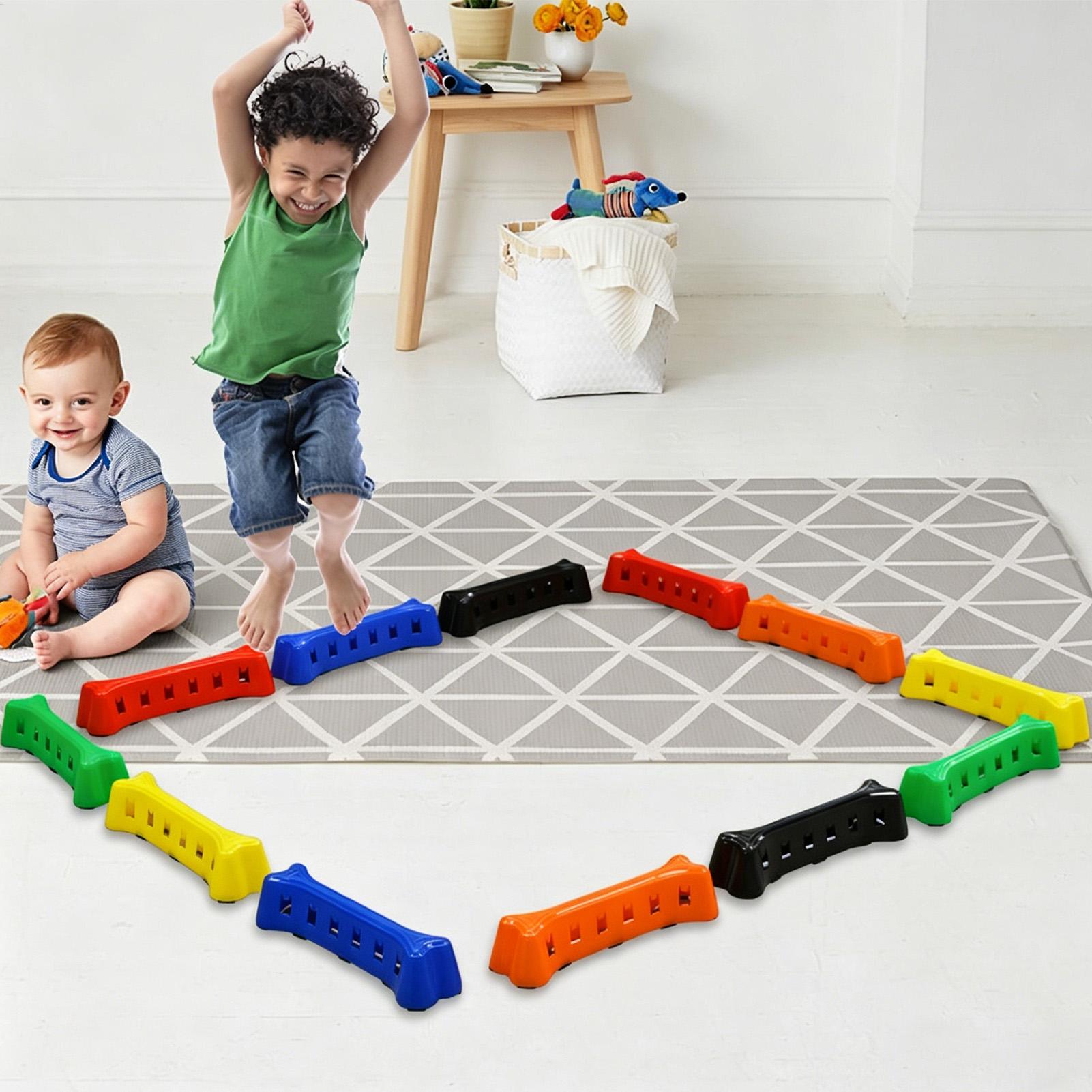 Kids Balance Beam Stackable No - Kids Outdoor Balance Beam 评论和价格