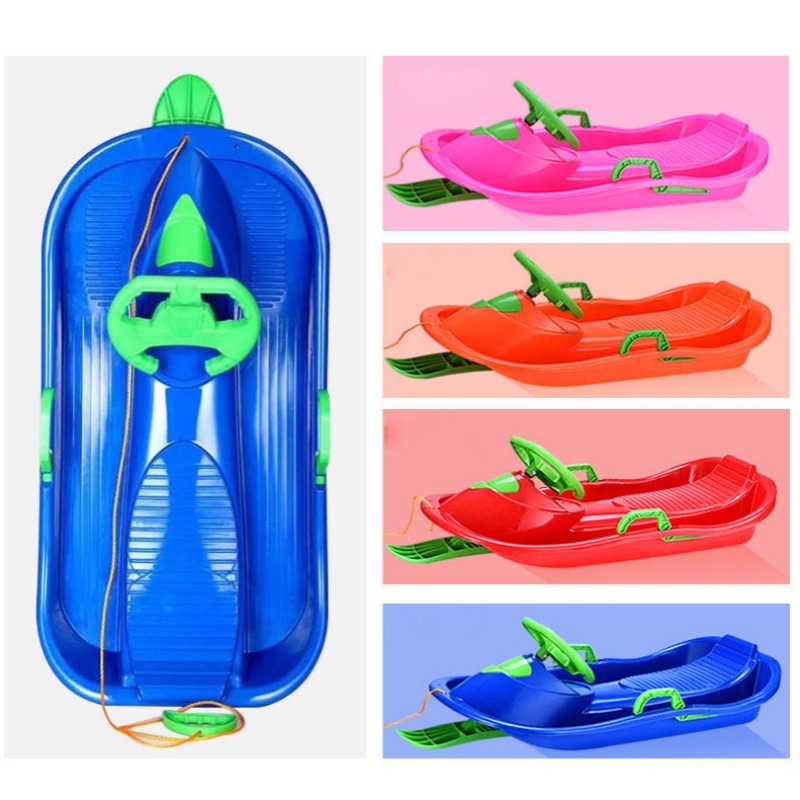 Kids Snow Sled With Steering W - Kids Unique Outdoor Toys 评论和价格