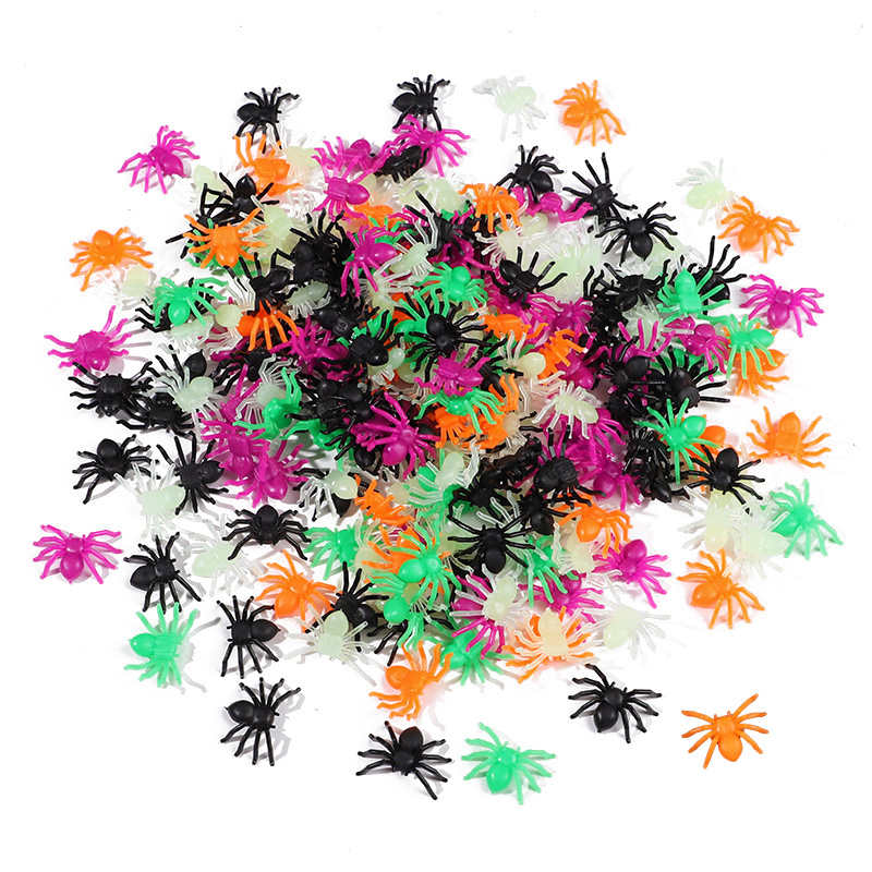50-200Pcs Halloween Mini Spide - Outdoor Kids In An Indoor World 评论和价格
