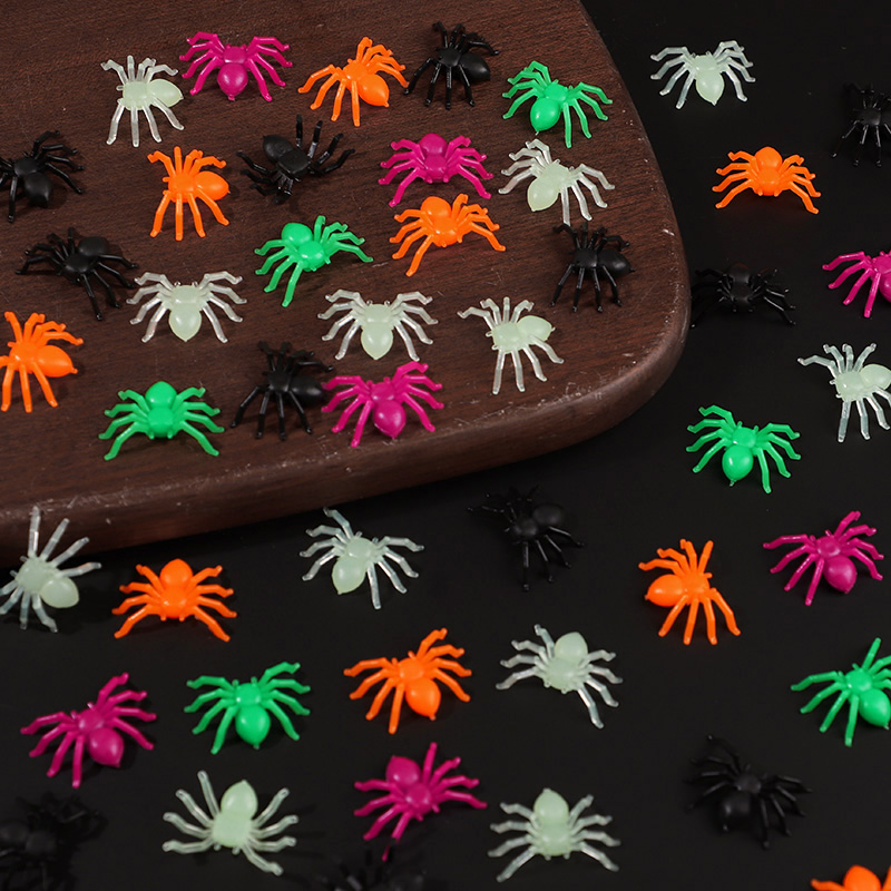 50-200Pcs Halloween Mini Spide - Outdoor Kids In An Indoor World 评论和价格